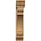 Ekena Millwork Olympic Traditional Rough Sawn Bracket w/ Offset Brace, Western Red Cedar, 8"W x 36"D x 40"H BKT0806X36X40OLY01RWR - alternate 3